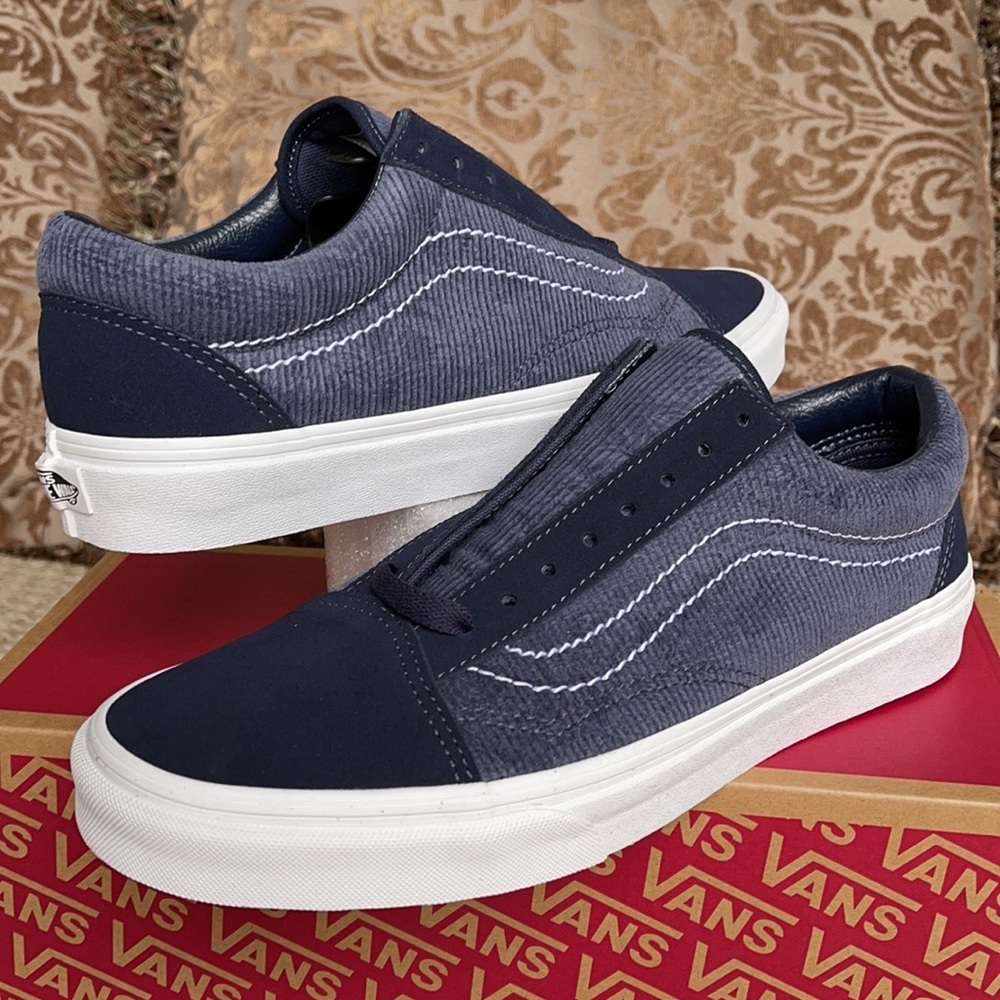 Vans Old Skool Paisley Parisienne Night/Trwht Men’ - Picture 5 of 16